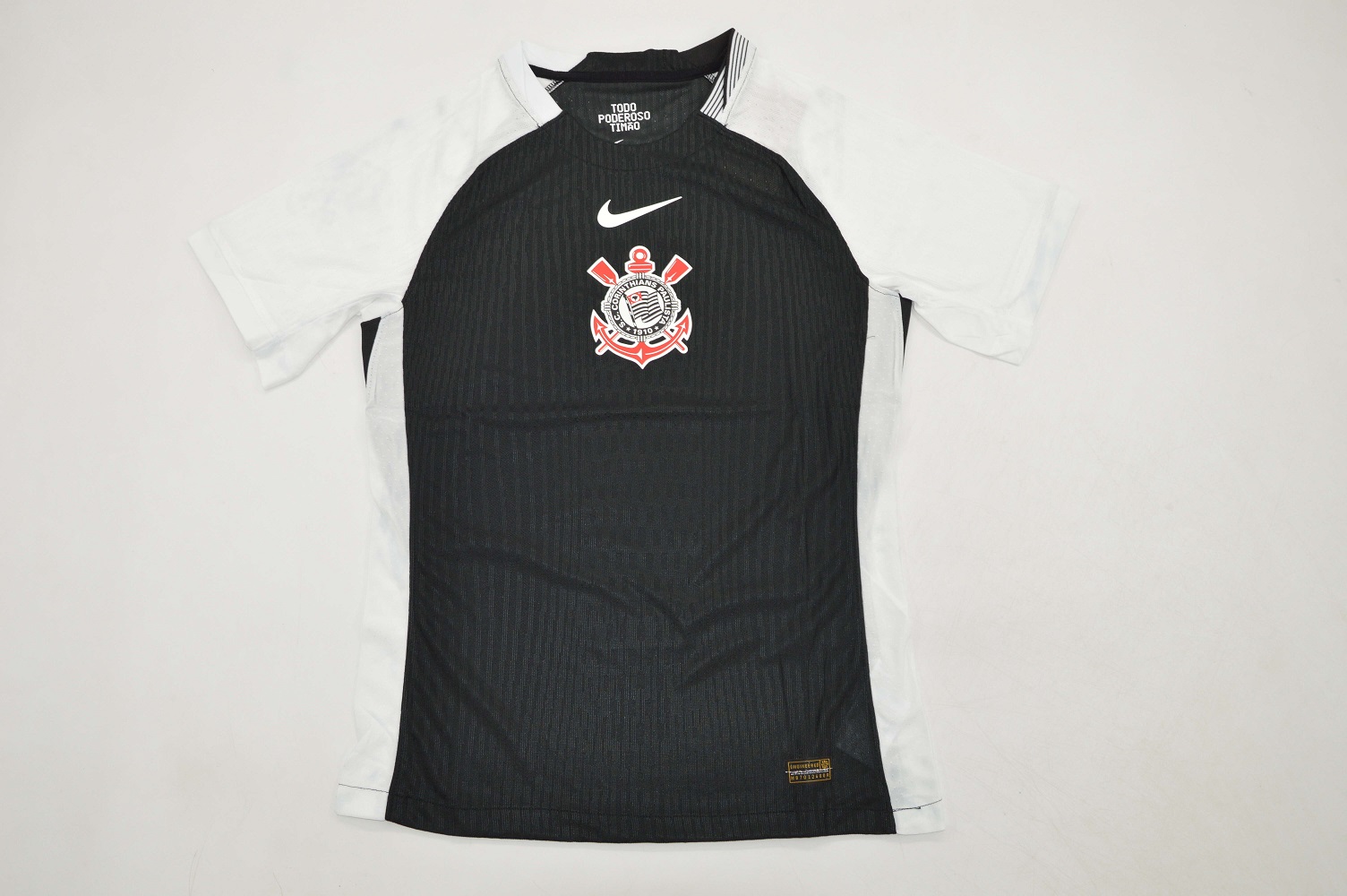 AAA Quality Corinthians 25/26 Away Black Soccer Jersey(Player)
